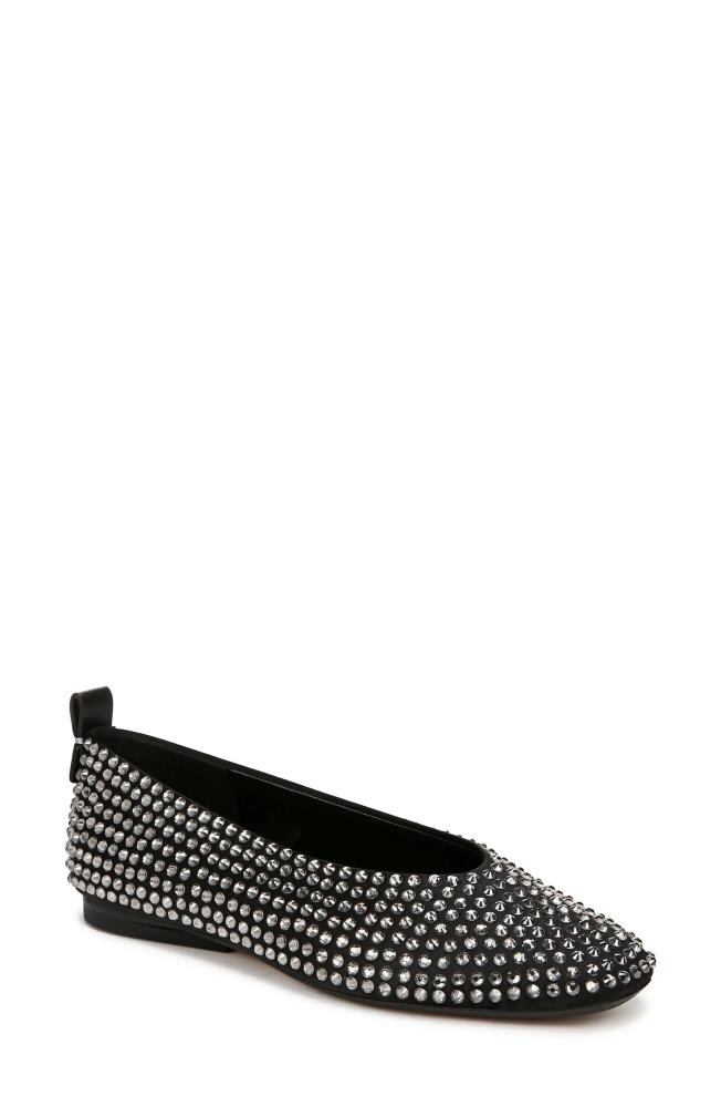 27 EDIT Naturalizer Carla Sparkle Embellished Flat in Black Cover