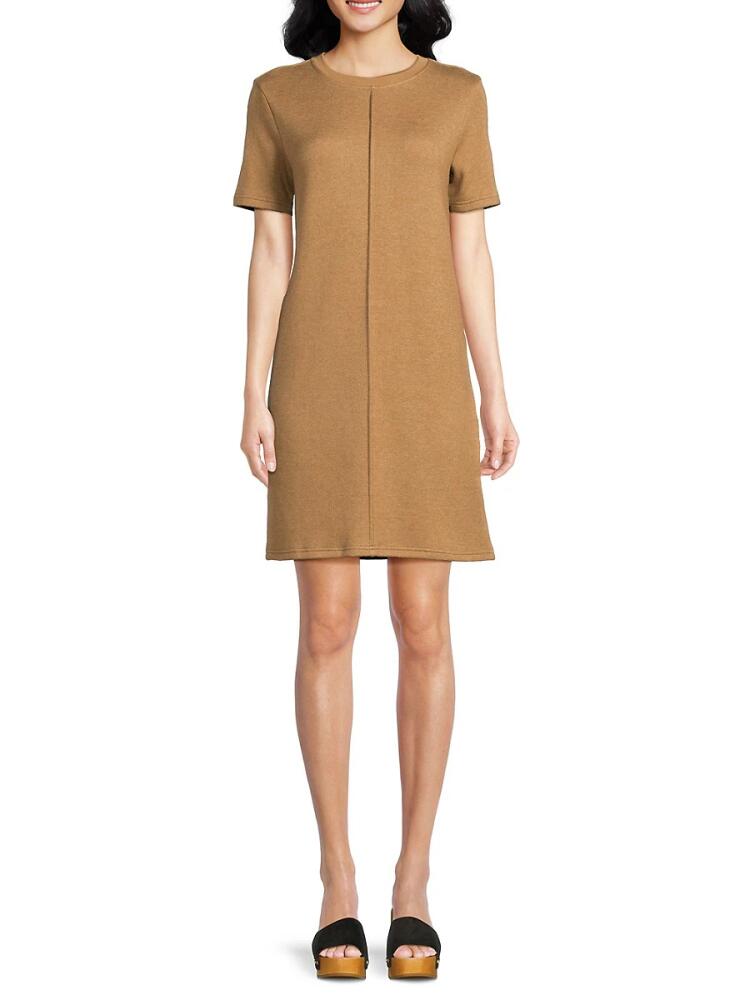 Area Stars Women's Barr Standard Fit Knit Mini Dress - Toffee Cover