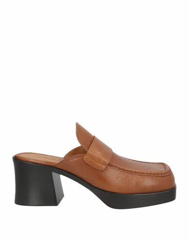 Marni Man Mules & Clogs Tan Leather Cover