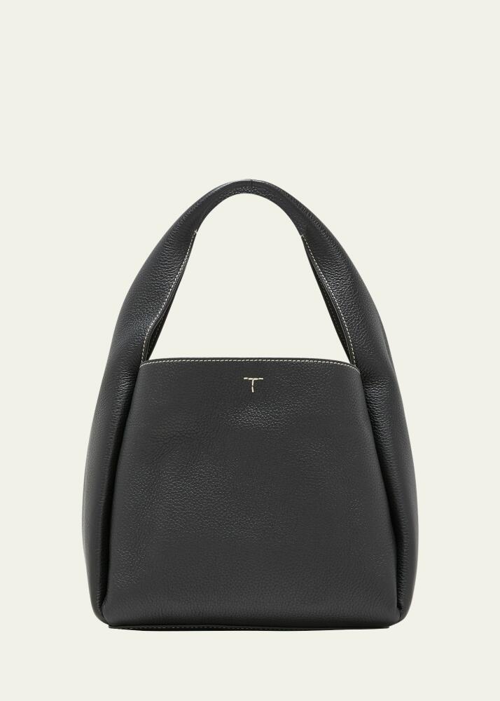 Toteme Bucket Bag in Pebble Grain Leather Cover