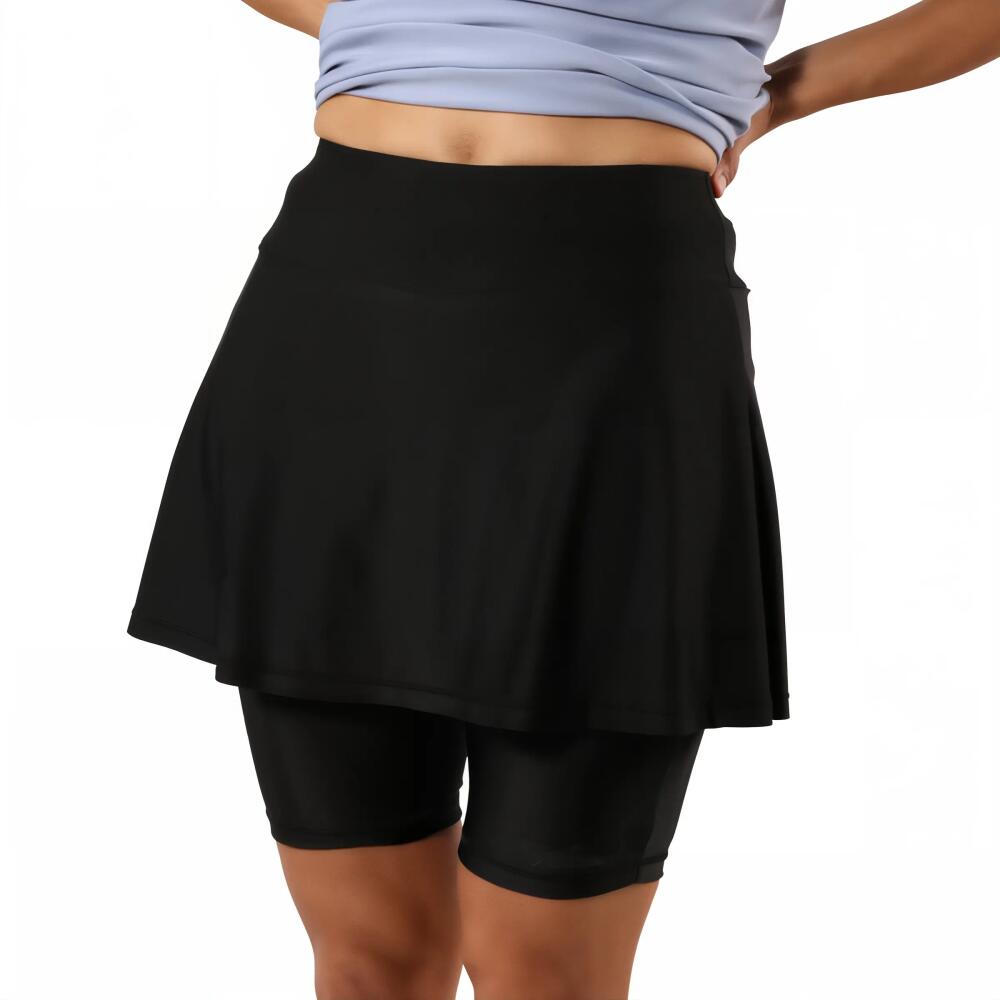 UV Skinz Skirted Swim Jammerz in Black Cover