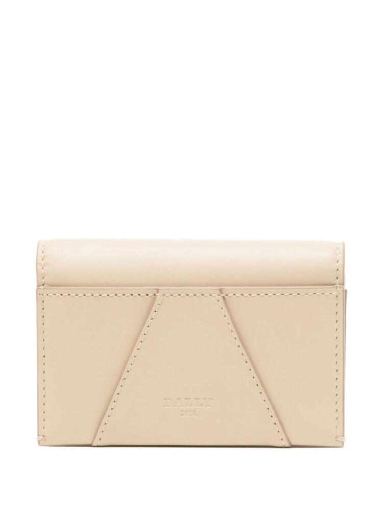 Bally Annye leather card holder - Neutrals Cover