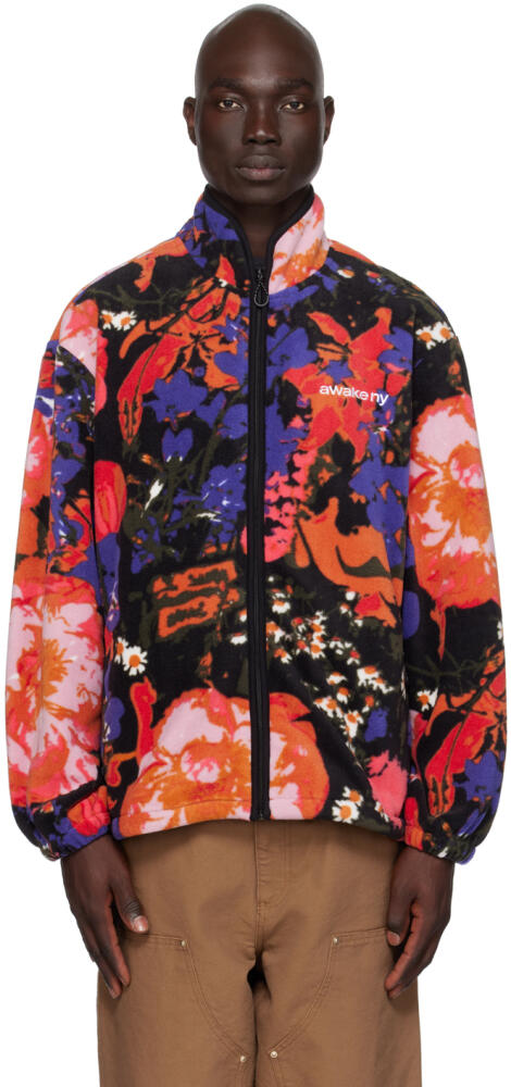 Awake NY Multicolor Floral Jacket Cover