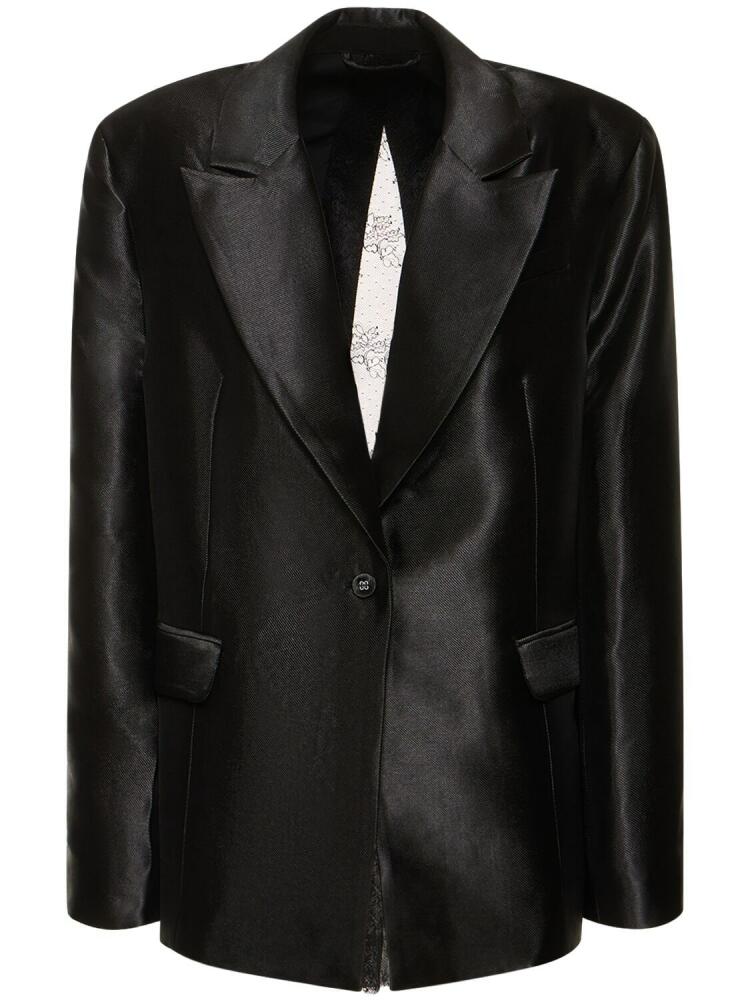 ROTATE Shiny Oversized Blazer Cover