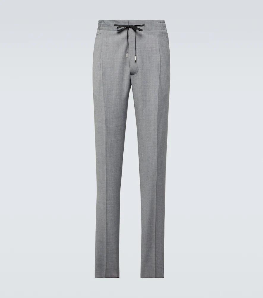 Lardini Easy Wear wool-blend straight pants Cover