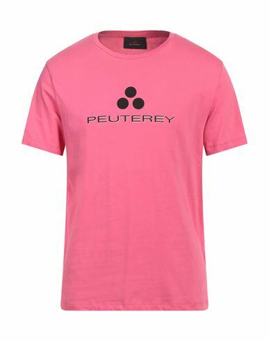 Peuterey Man T-shirt Fuchsia Cotton Cover