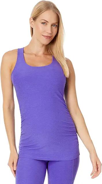 Beyond Yoga Spacedye Maternity Racerback Cami (Ultra Violet Heather) Women's Sleeveless Cover