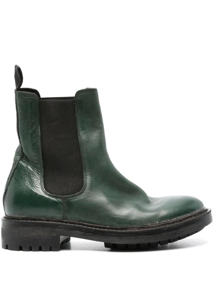 Moma leather boots - Green Cover