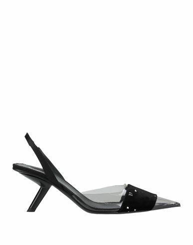 Dsquared2 Woman Pumps Black PVC - Polyvinyl chloride, Textile fibers Cover