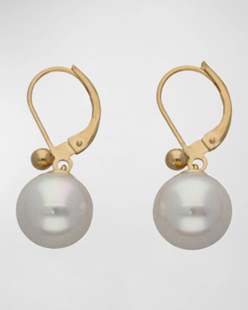 Majorica Nuada Pearl Drop Earrings with Lever Back Cover