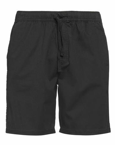 Katin Man Shorts & Bermuda Shorts Black Cotton, Elastane Cover