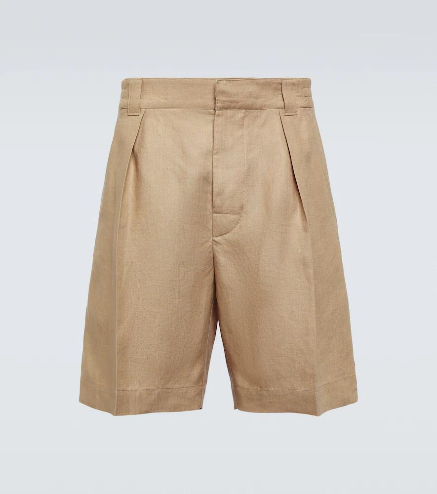 Loro Piana Reinga linen Bermuda shorts Cover