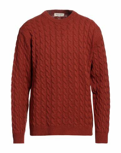 Wool & Co Man Sweater Rust Wool, Polyamide Cover