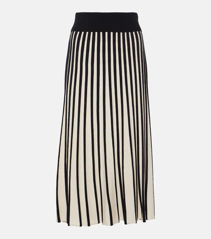 Joseph Stripes midi skirt Cover