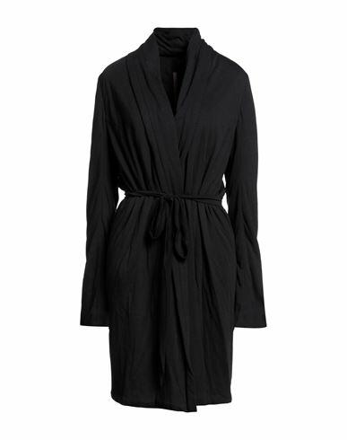 Rick Owens Lilies Woman Overcoat & Trench Coat Black Viscose, Cotton, Polyamide Cover