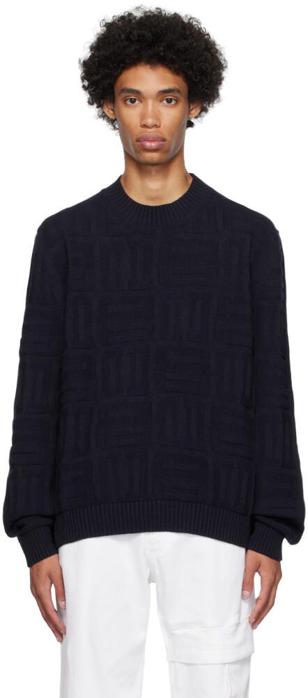 AMBUSH Navy Monogram Sweater Cover