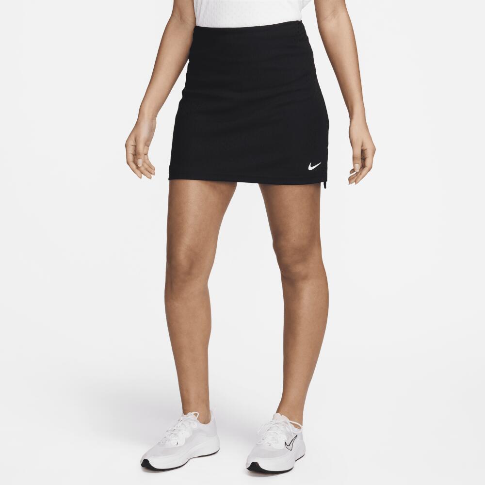 Nike Women's Tour Dri-FIT ADV Golf Skirt in Black Cover