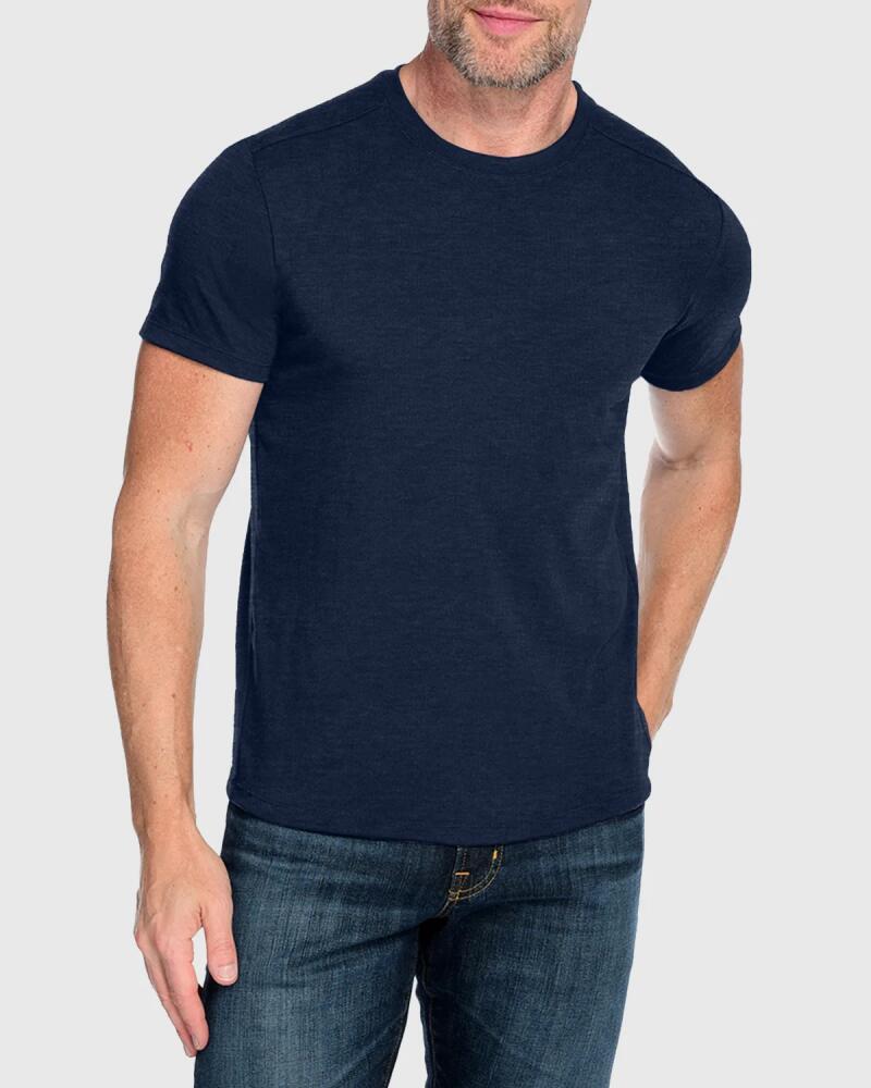 Fisher + Baker Men's Everyday Wool Crewneck T-Shirt Cover