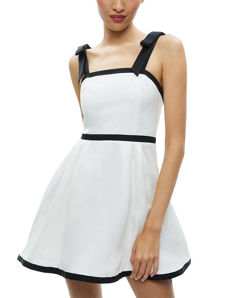 Alice and Olivia Eloisa Tie Shoulder Dress Cover