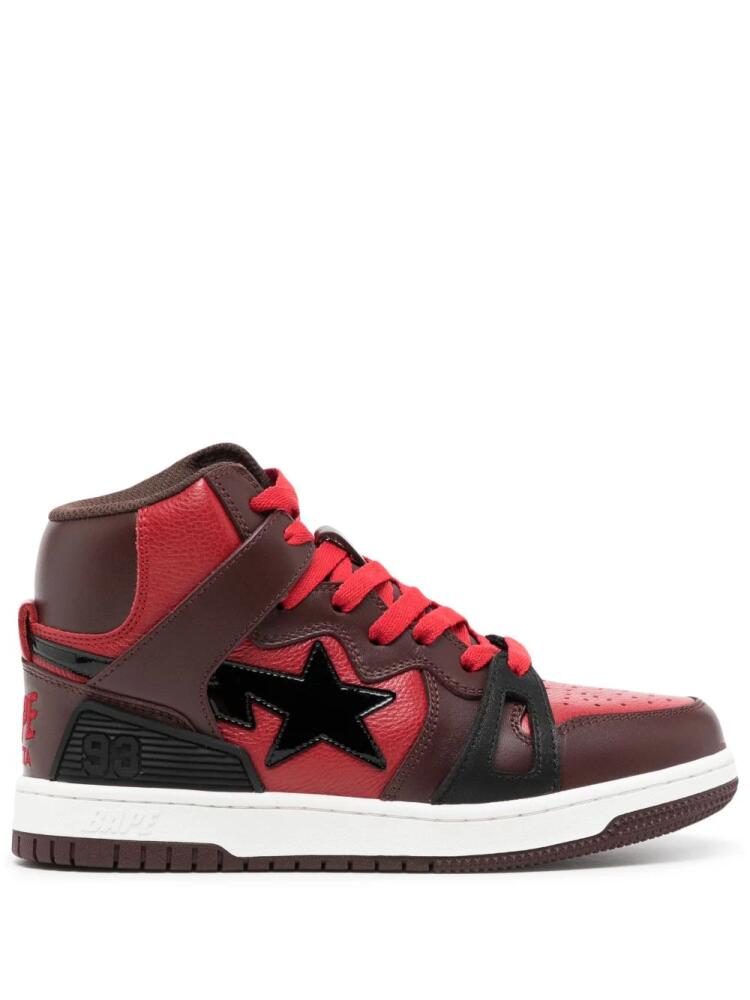 A BATHING APE® Bape STA Mid sneakers - Red Cover