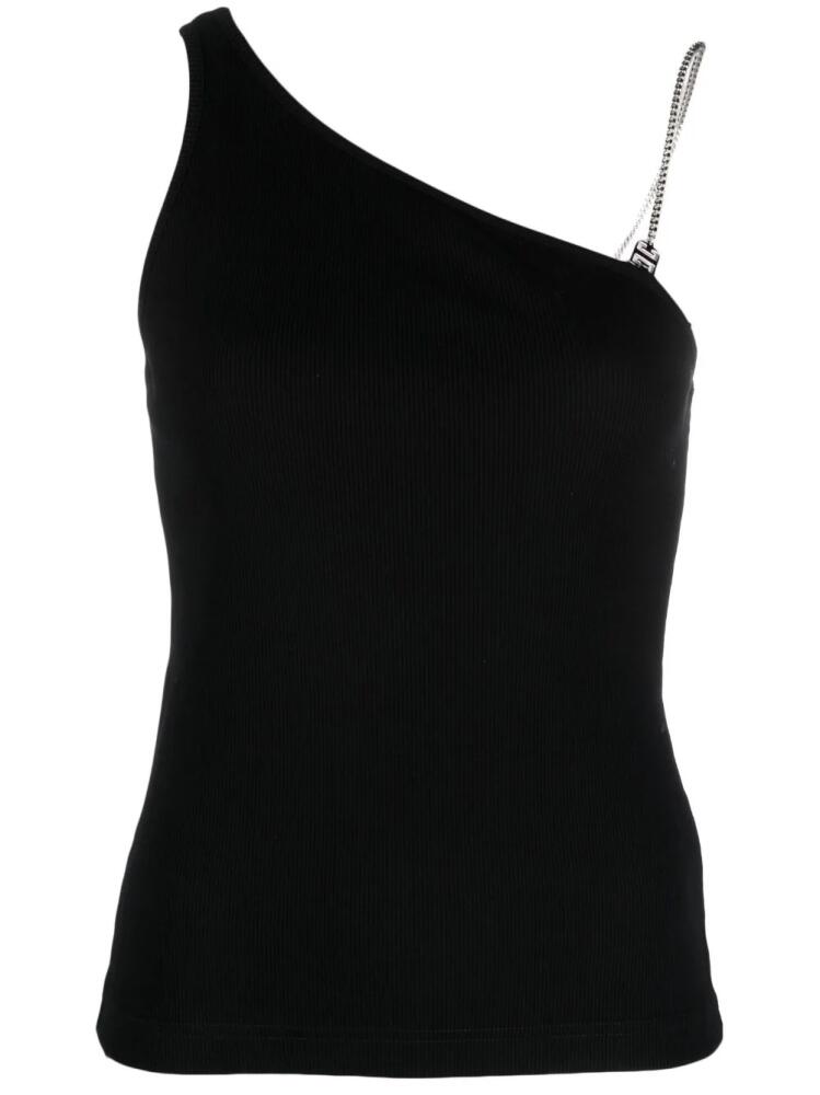 Givenchy 4G-plaque ribbed-knit tank top - Black Cover