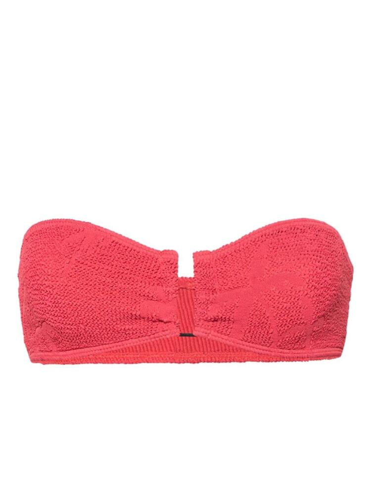 Bond-eye Blake bandeau bikini top - Red Cover