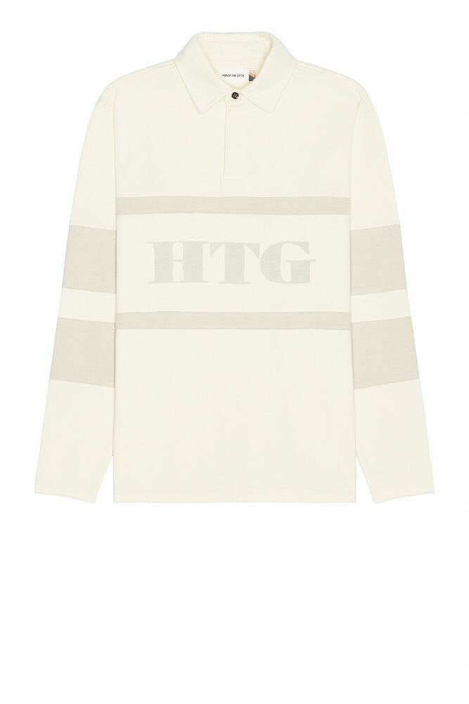 Honor The Gift A-Spring Oversized Rugby in Cream Cover