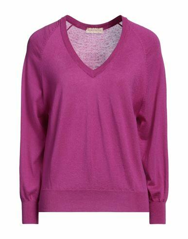 Purotatto Woman Sweater Mauve Silk, Cashmere Cover