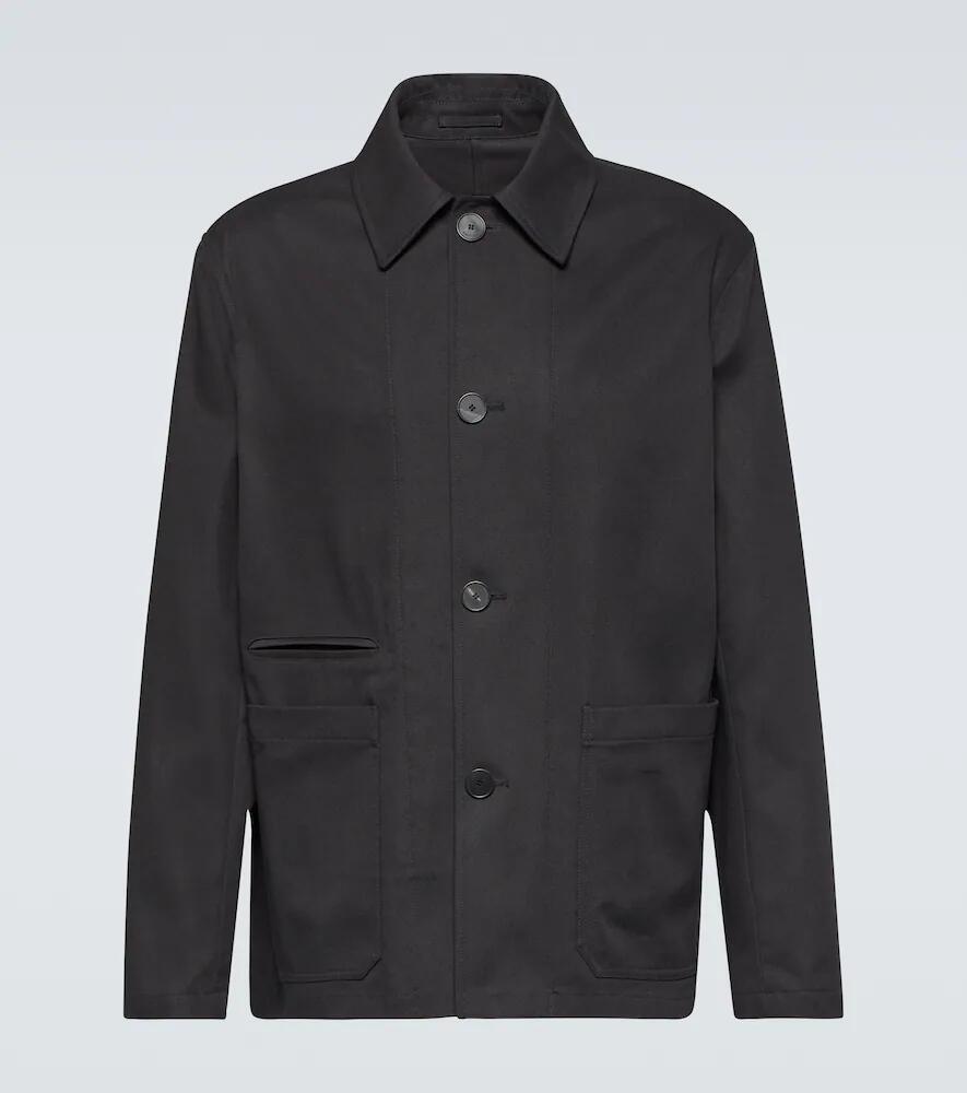 Lanvin Cotton-blend jacket Cover