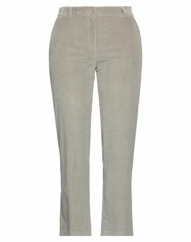 Niū Woman Pants Grey Cotton, Elastane Cover