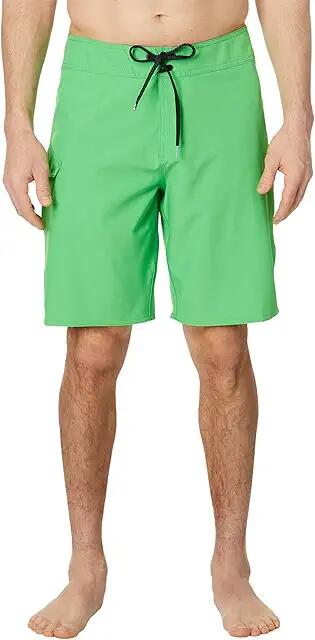 Volcom Lido Solid Mod 20 Boardshorts (Spring Green) Men's Swimwear Cover