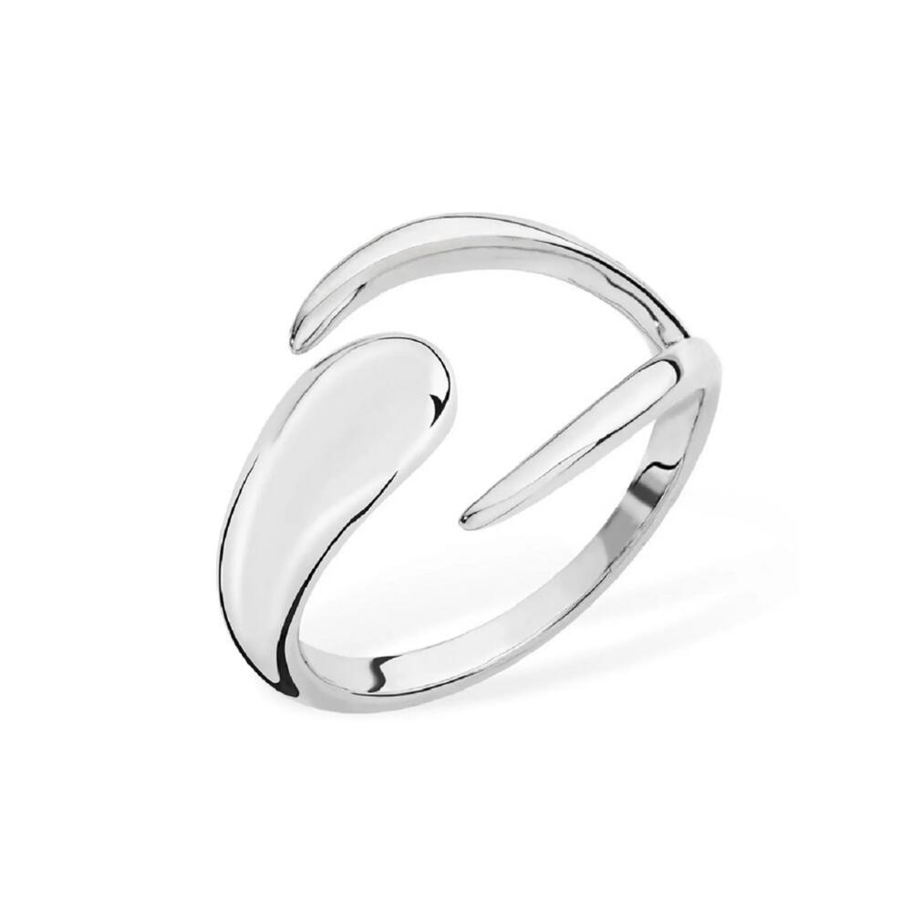 Lucy Quartermaine Open Luna Ring in Sterling Silver Cover