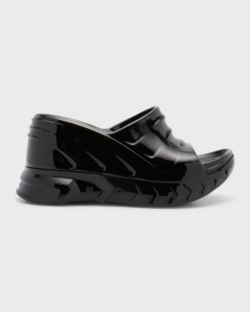 Givenchy Marshmallow Rubber Wedge Slide Sandals Cover