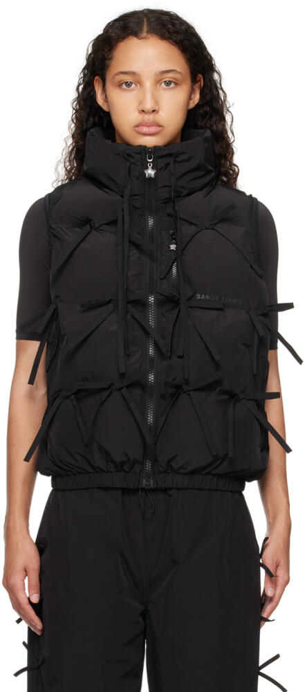 Sandy Liang Black Patro Vest Cover