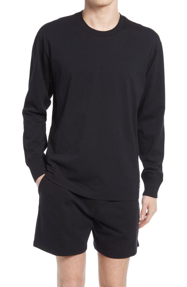 Reigning Champ Midweight Jersey Long Sleeve T-Shirt in Black Cover