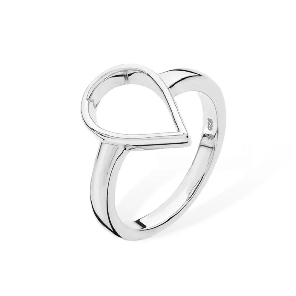 Lucy Quartermaine Open Petal Ring in Sterling Silver Cover