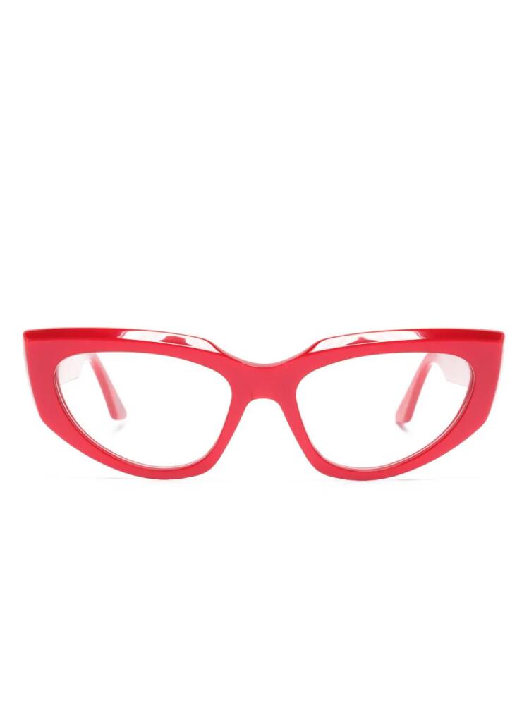 Marni Eyewear Tahat mask-frame glasses - Red Cover