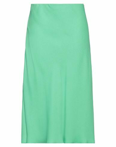 Diana Gallesi Woman Midi skirt Green Polyester Cover