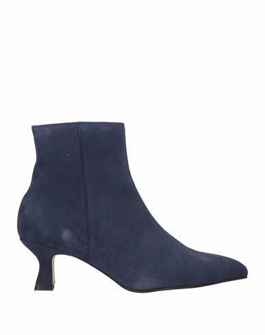 Pedro Miralles Woman Ankle boots Navy blue Leather Cover