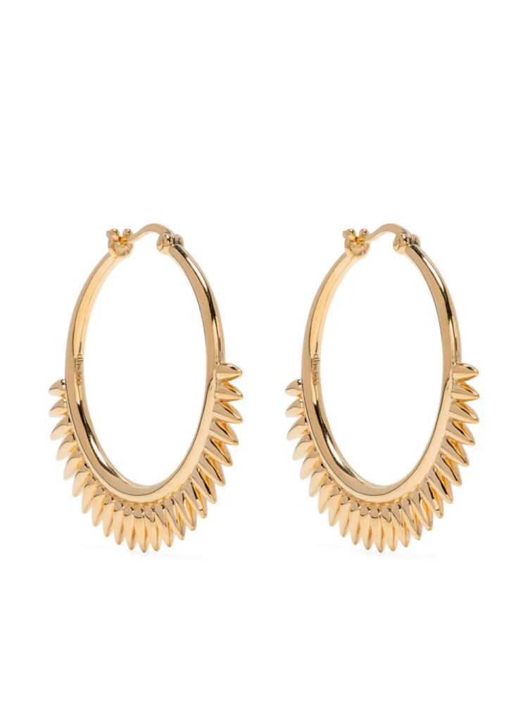 Dinny Hall large Sunbeam Click hoop earrings - Gold Cover