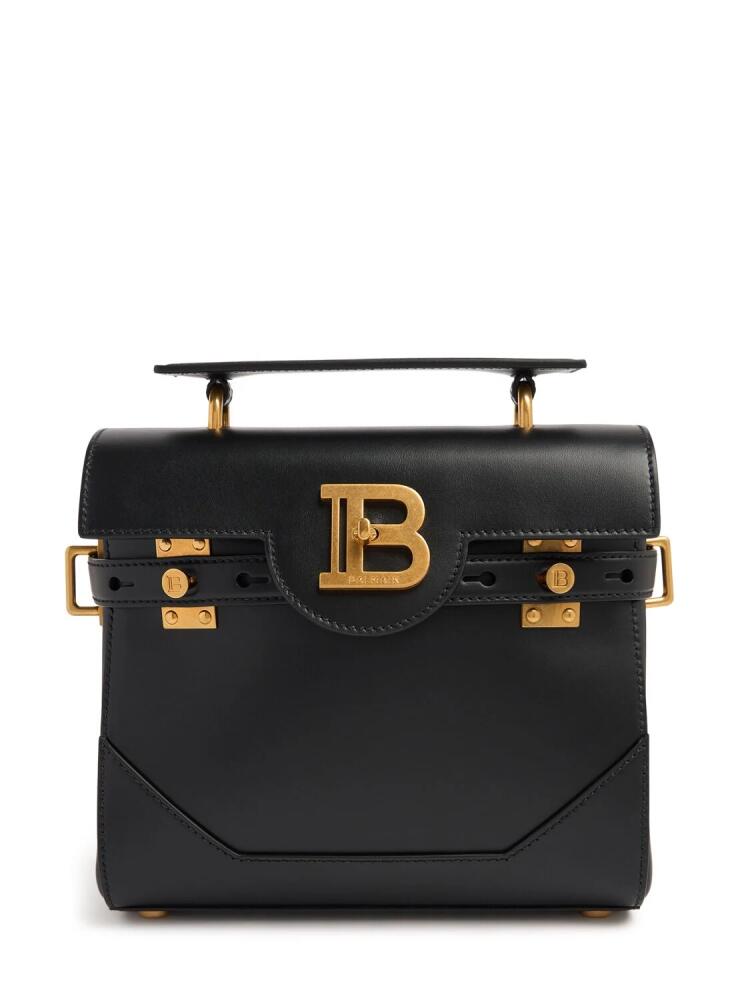 BALMAIN Bbuzz 23 Smooth Leather Top Handle Bag Cover