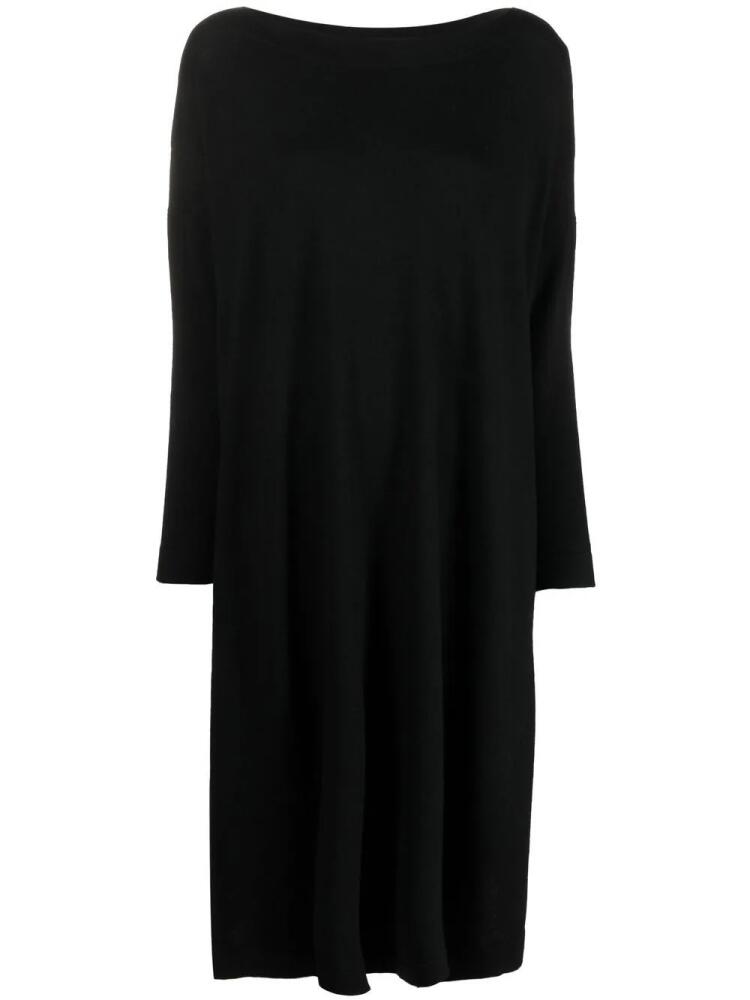 Daniela Gregis flared knitted dress - Black Cover