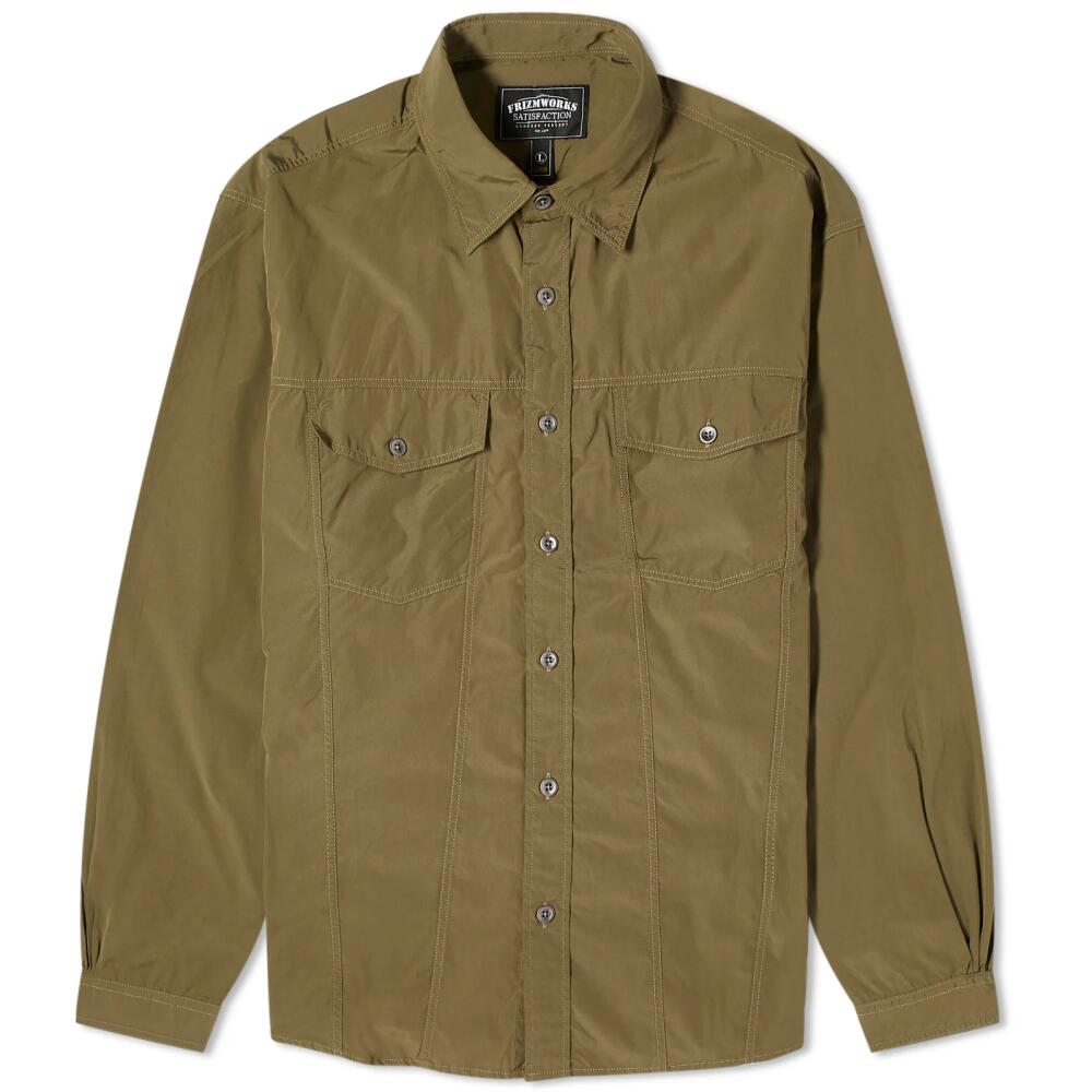 FrizmWORKS Men's Type 3 Trucker Shirt in Olive Cover