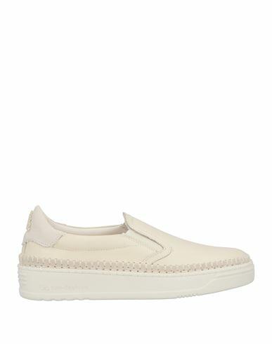 Oa Non-fashion Woman Sneakers Off white Calfskin Cover