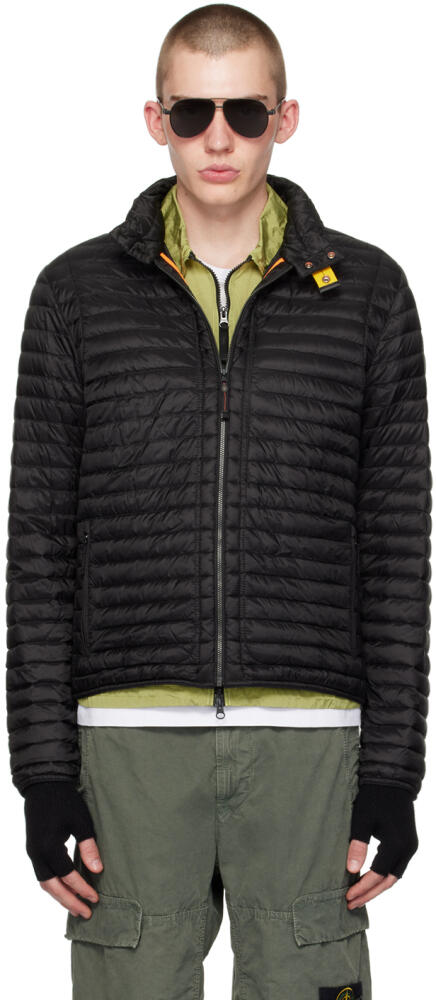 Parajumpers Black Tommy Down Jacket Cover