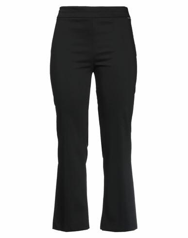 Nenette Woman Pants Black Cotton, Polyamide, Elastane Cover