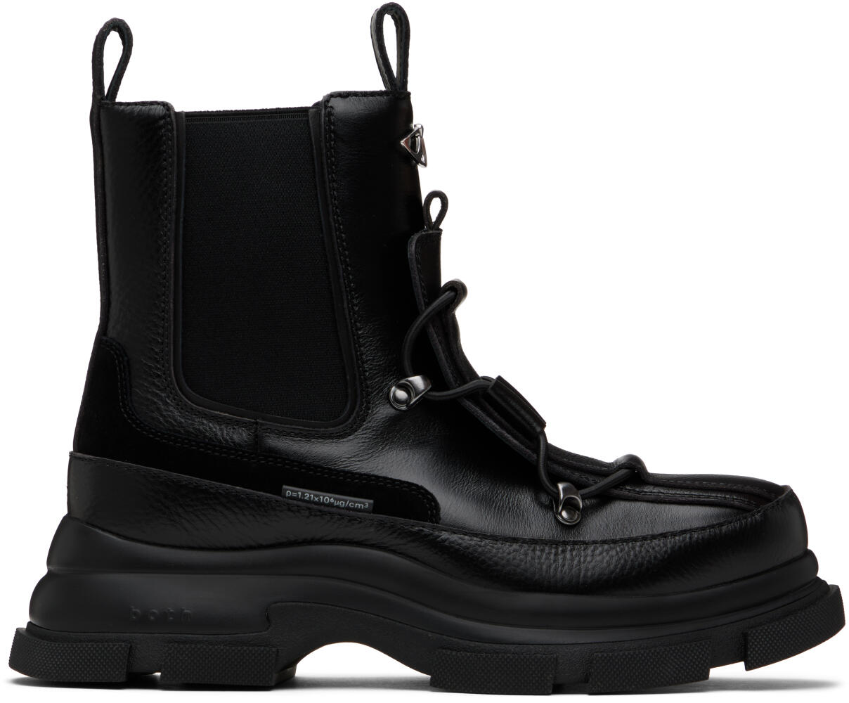 both Black Gao EVA Tracker Chelsea Boots Cover