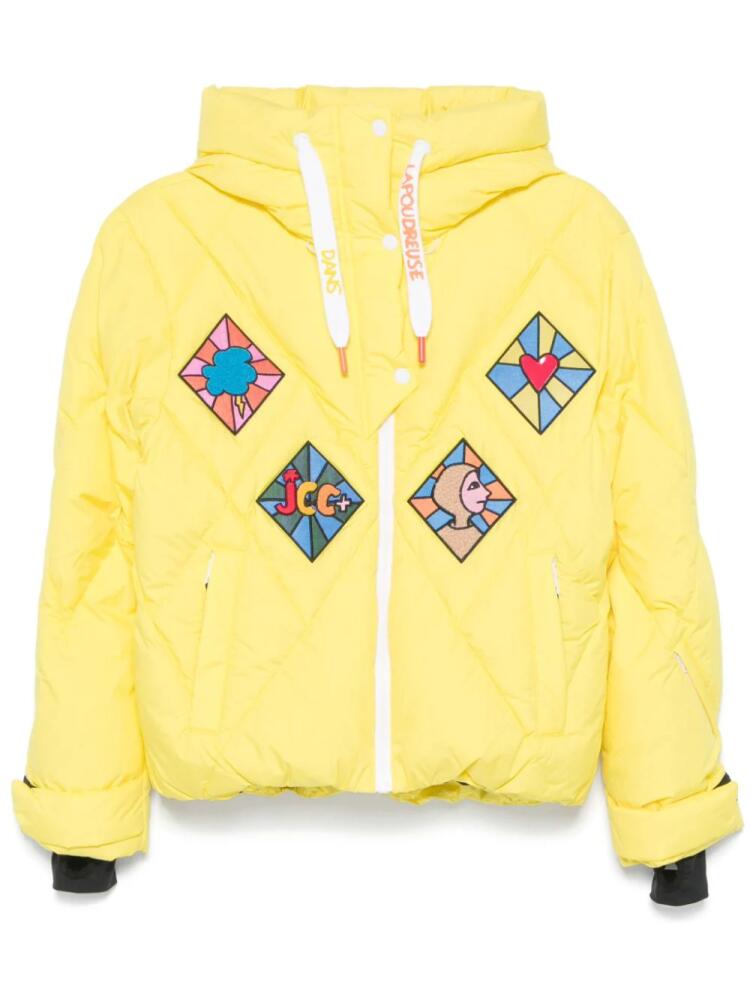 Rossignol x JCC Lumy down bomber ski jacket - Yellow Cover