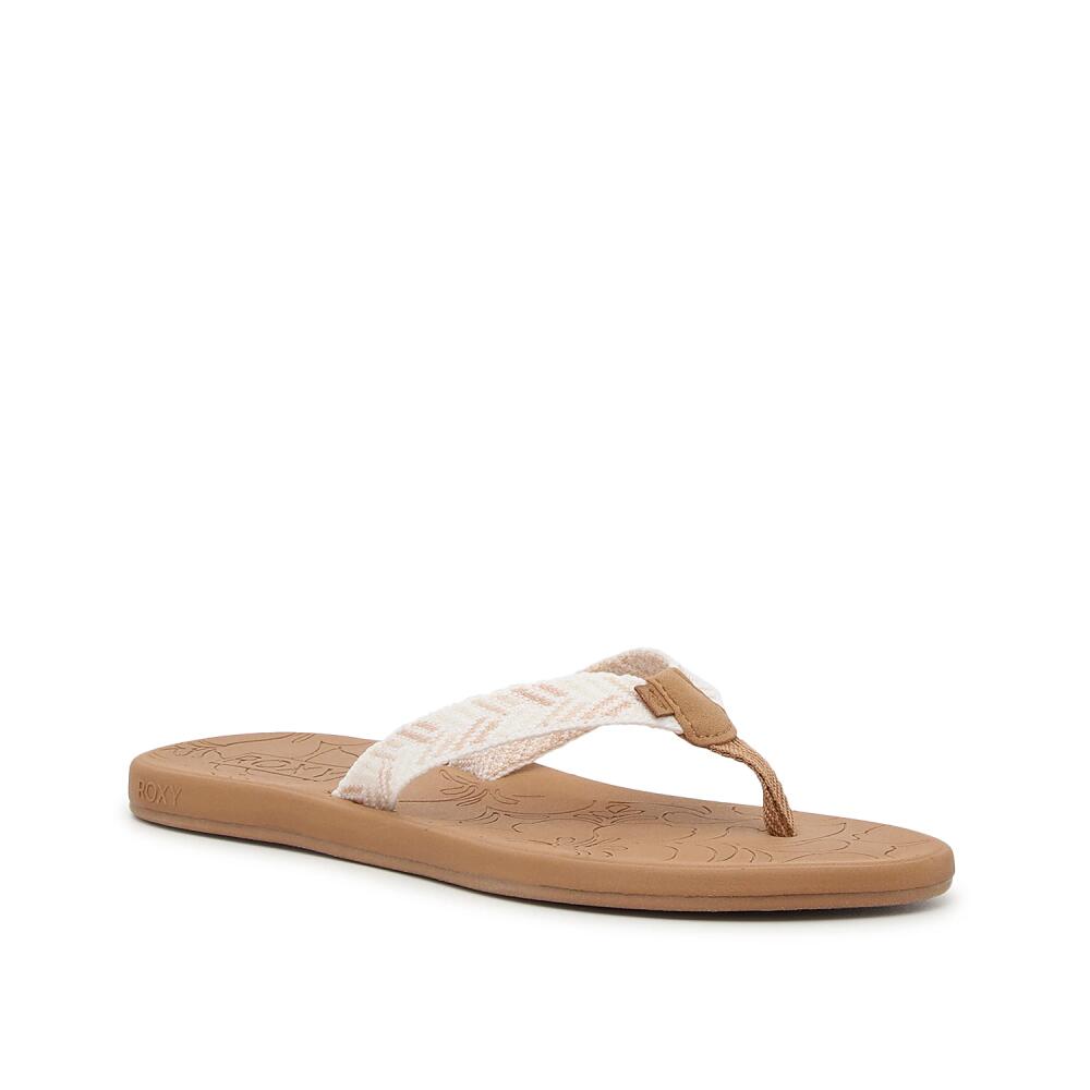 Roxy Gianna Flip Flop | Women's | Off White Cover