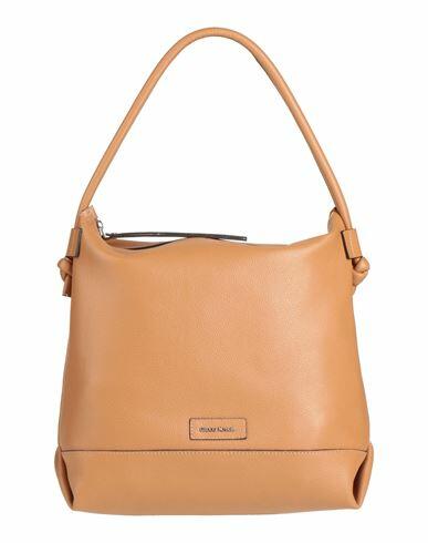 Gianni Notaro Woman Handbag Camel Calfskin Cover